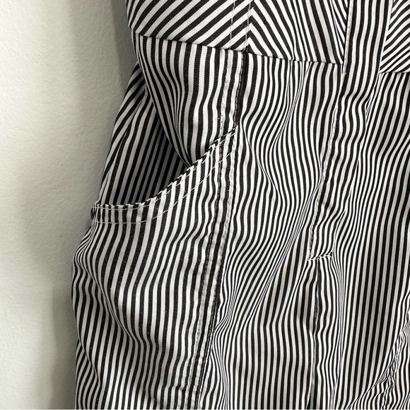 Habitual Girls Striped Jumpsuit Blue and White Size. 6X - Picture 7 of 7